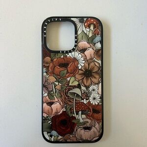 Casetify Floral & Mushroom Print iPhone 13/14 Pro Max Case